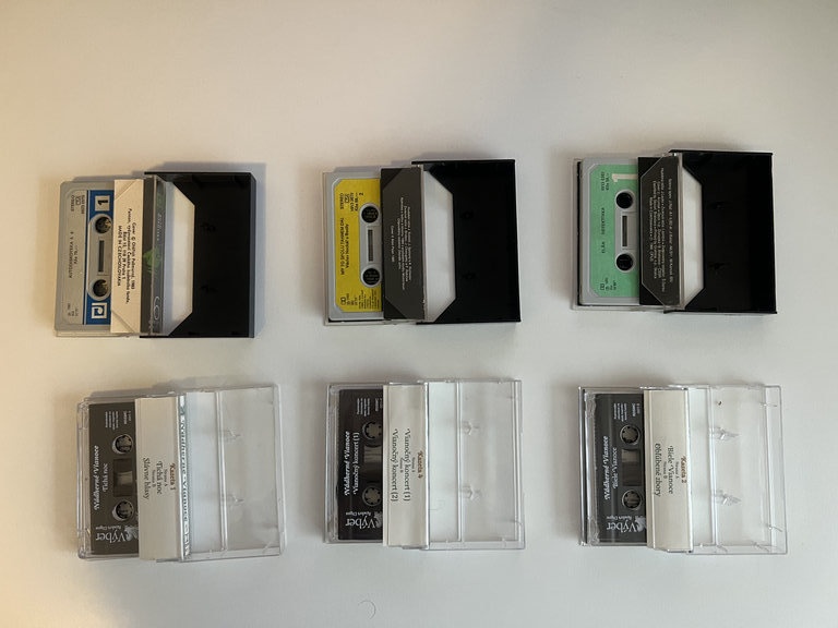 MC kazety - SK/CZ - 6ks Spolu - 2