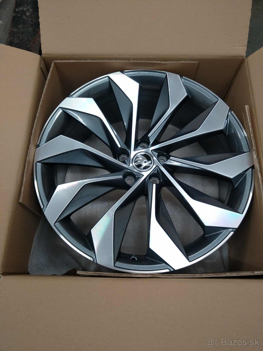 Alu R 20 ŠKODA KODIAQ originál 100 % stav. - 2