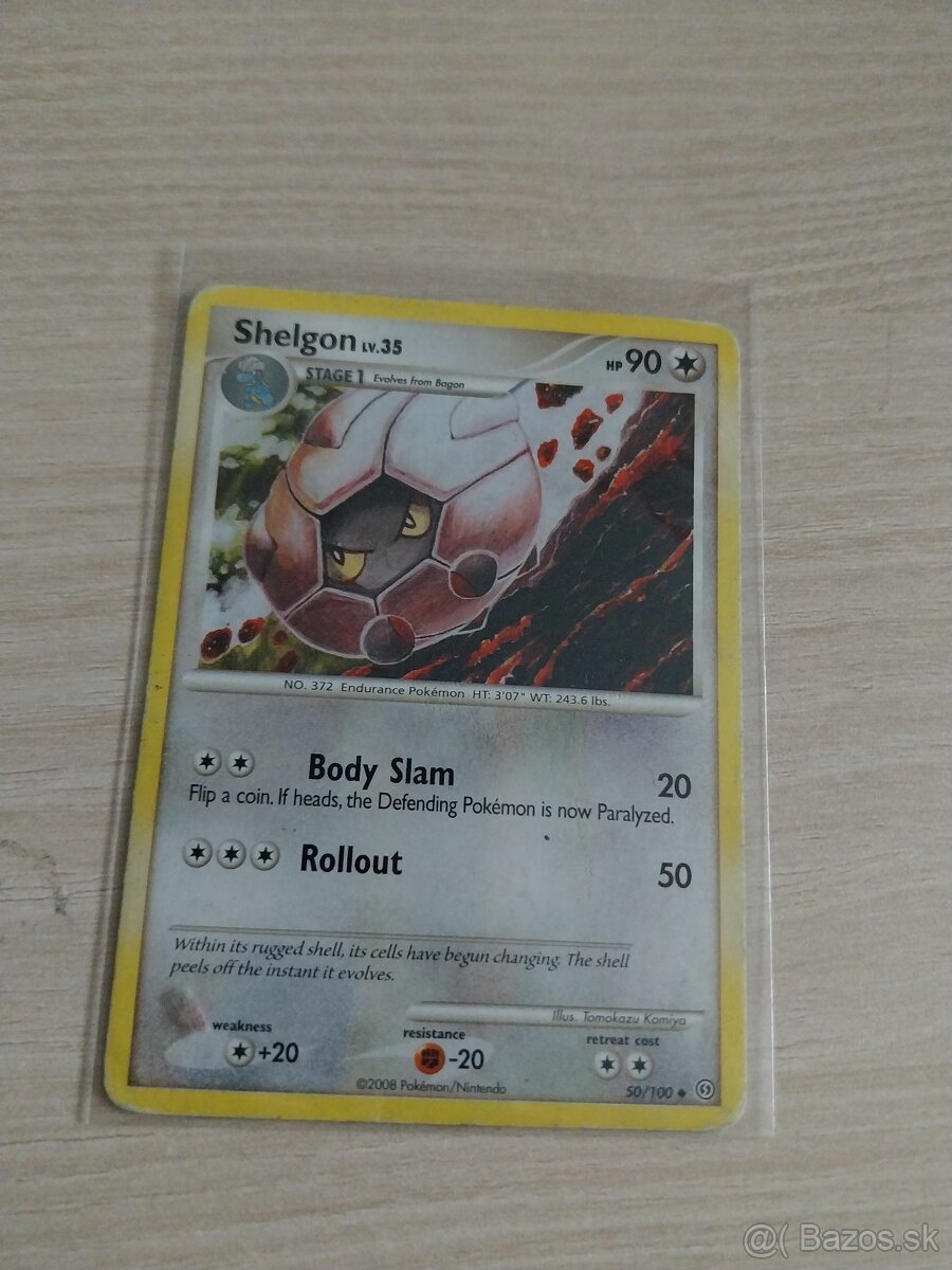 Shelgon-Pokemon Stormfront-2008 - 2