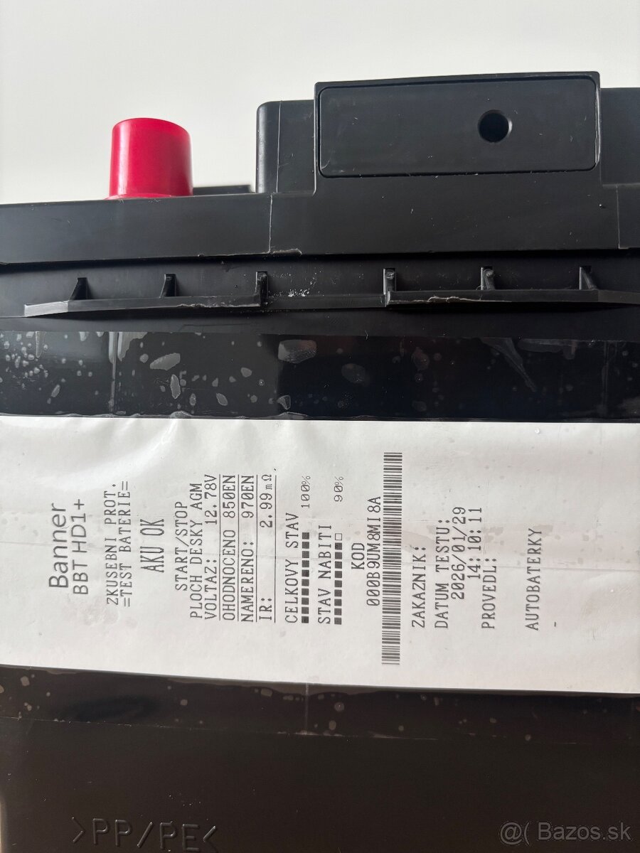 TAB Autobateria AGM 12V 95Ah 850A - 2