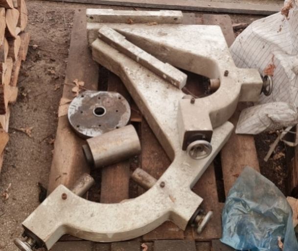 10 m soustruh s použitými lunetami - 2