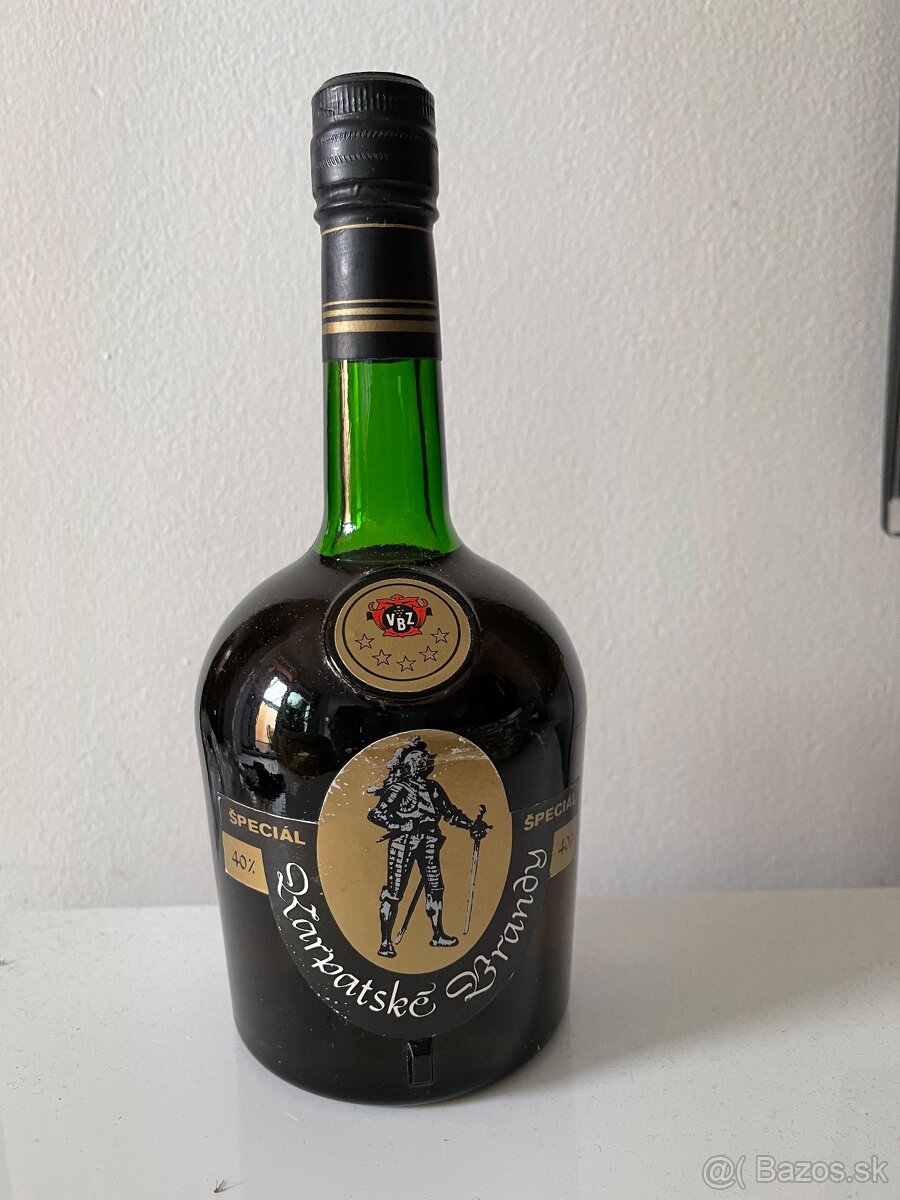 Karpatcke Brendy Špeciál vyrobené 9.4.1982 - 2