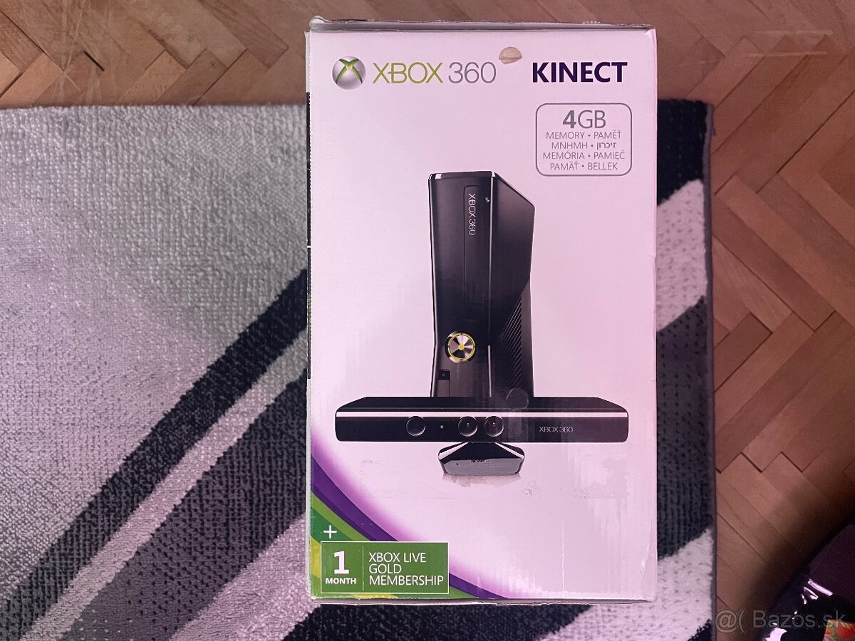 Xbox 360 4GB + Kinect + 320GB hardisk + Hry - 2
