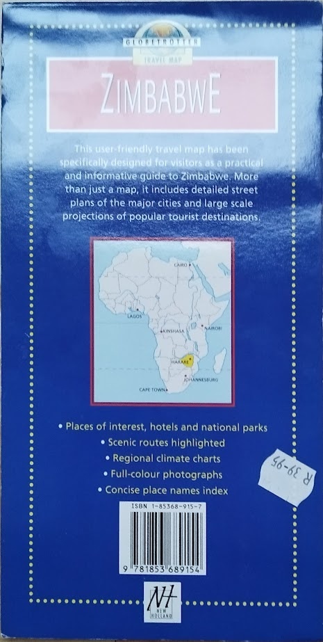zimbabwe mapa - 2