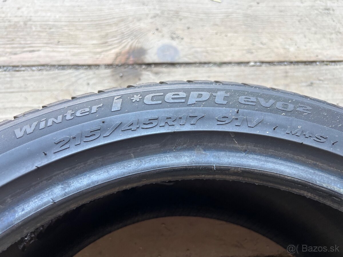 215/45R17 91V Hankook Winter i cept evo2 - 2