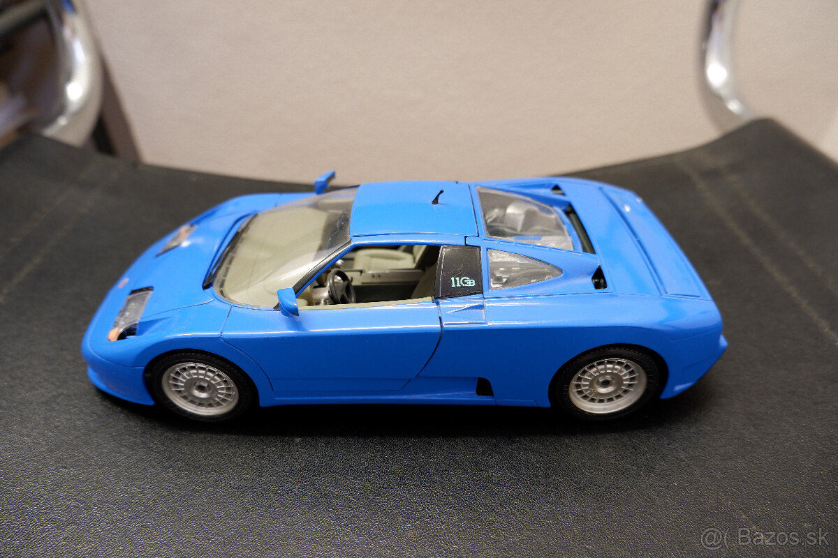Bugatti EB110 Blue Bburago 1:18 - 2