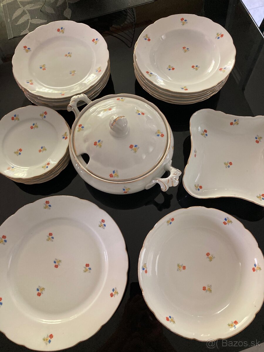 Jedalenska porcelanova suprava - 2