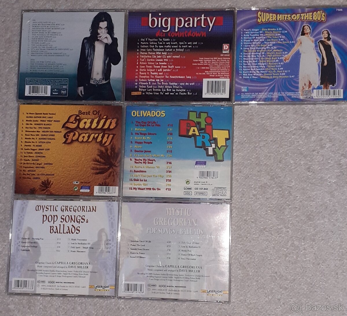 CD mix, MC kazety - 2