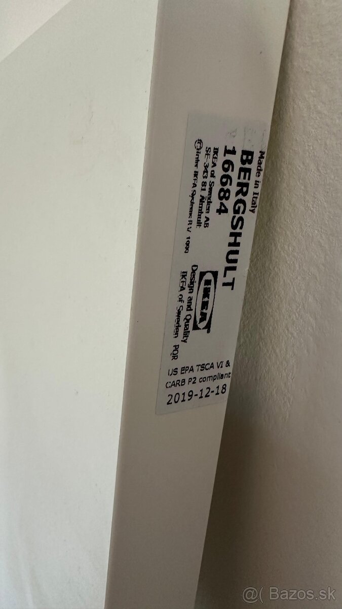 Polica Bergshult IKEA + konzola - 2