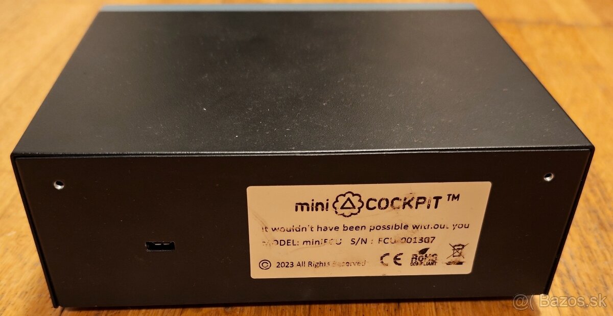 Letecký simulátor panel - MiniCockpit miniFCU V2 (Airbus A32 - 2