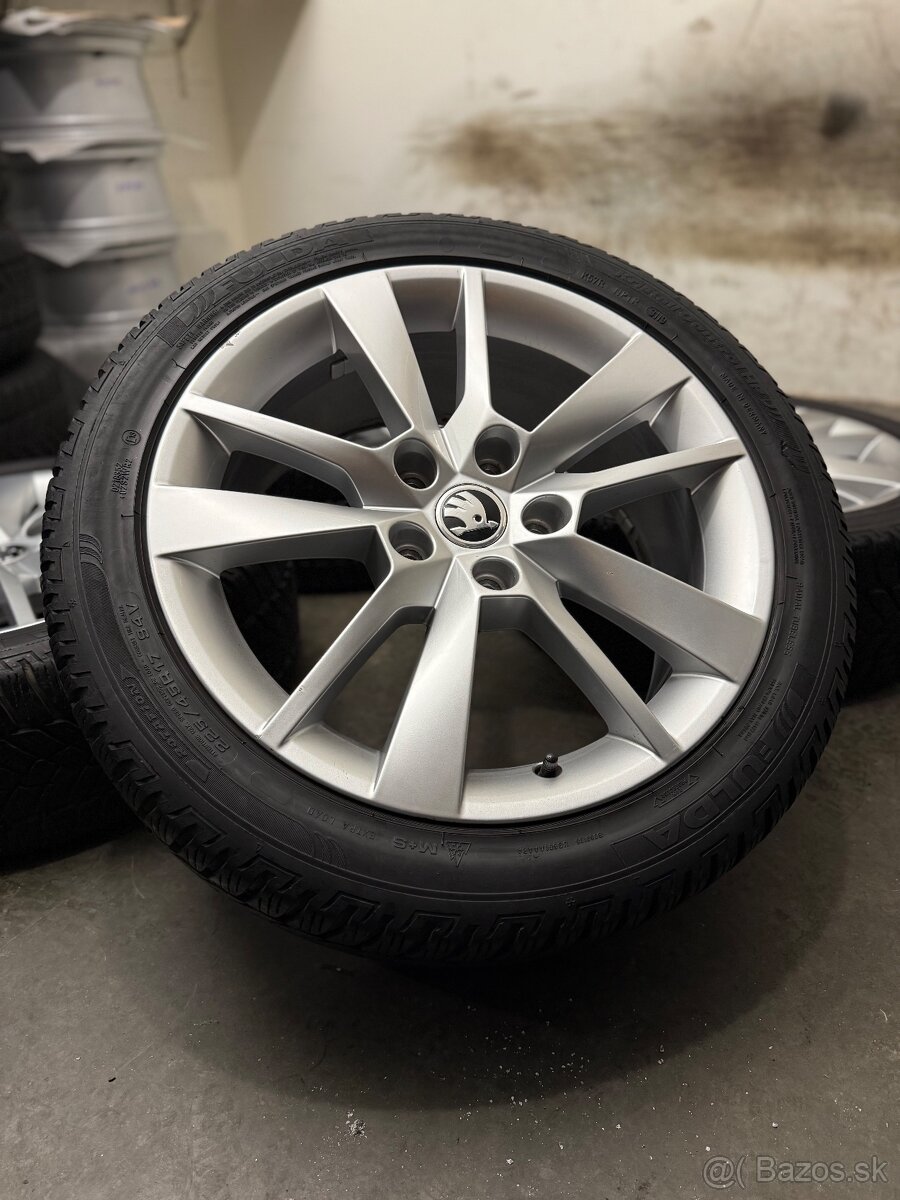 Zimná sada Škoda Trius 5x112 R17 , 225/45/17 Octavia, Golf - 2