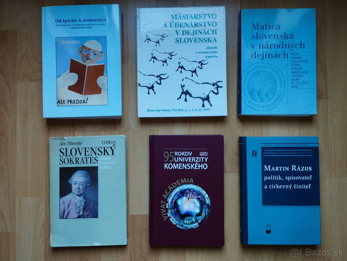 História - rôzne knihy - 2