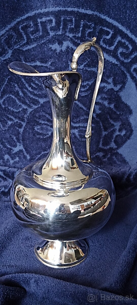 Investičné Striebro–Karafa na víno-Taliansko-385g - 2