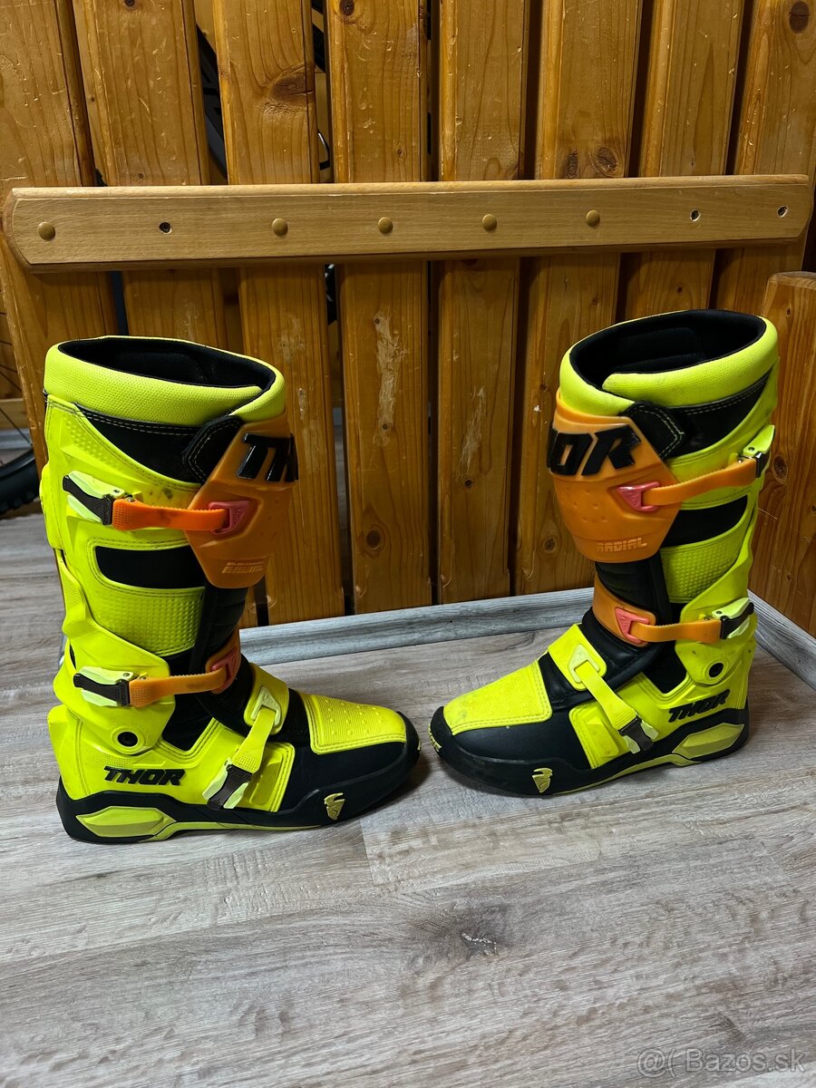 Motokrosové čižmy Thor radial - 2