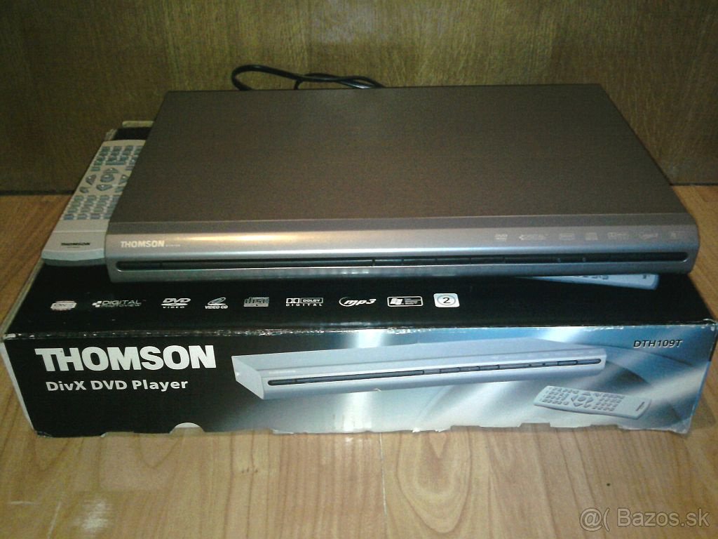 Predám DVD prehrávač Thomson DTH109T - 2