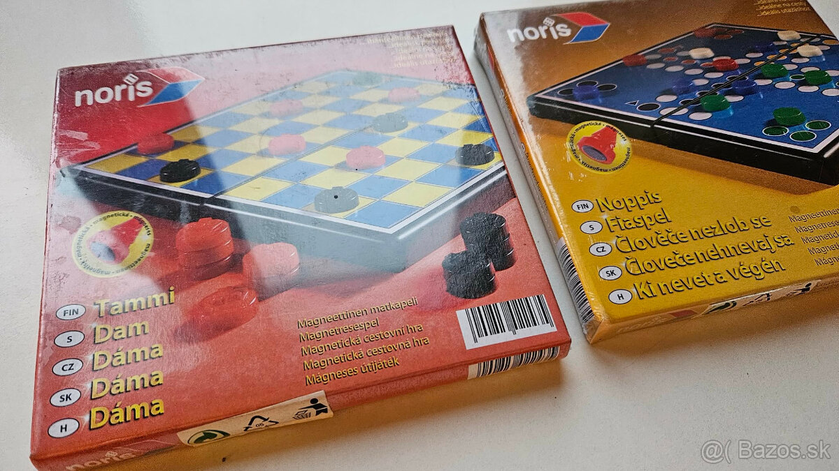 Magnetické cestovné spoločenské hry, 2ks - 2