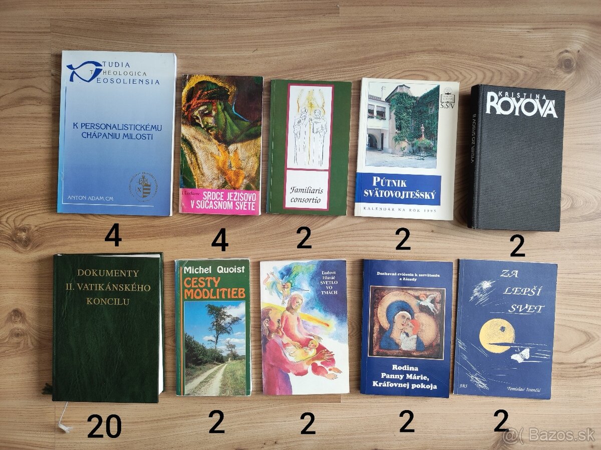 Náboženské knihy a skriptá - 2