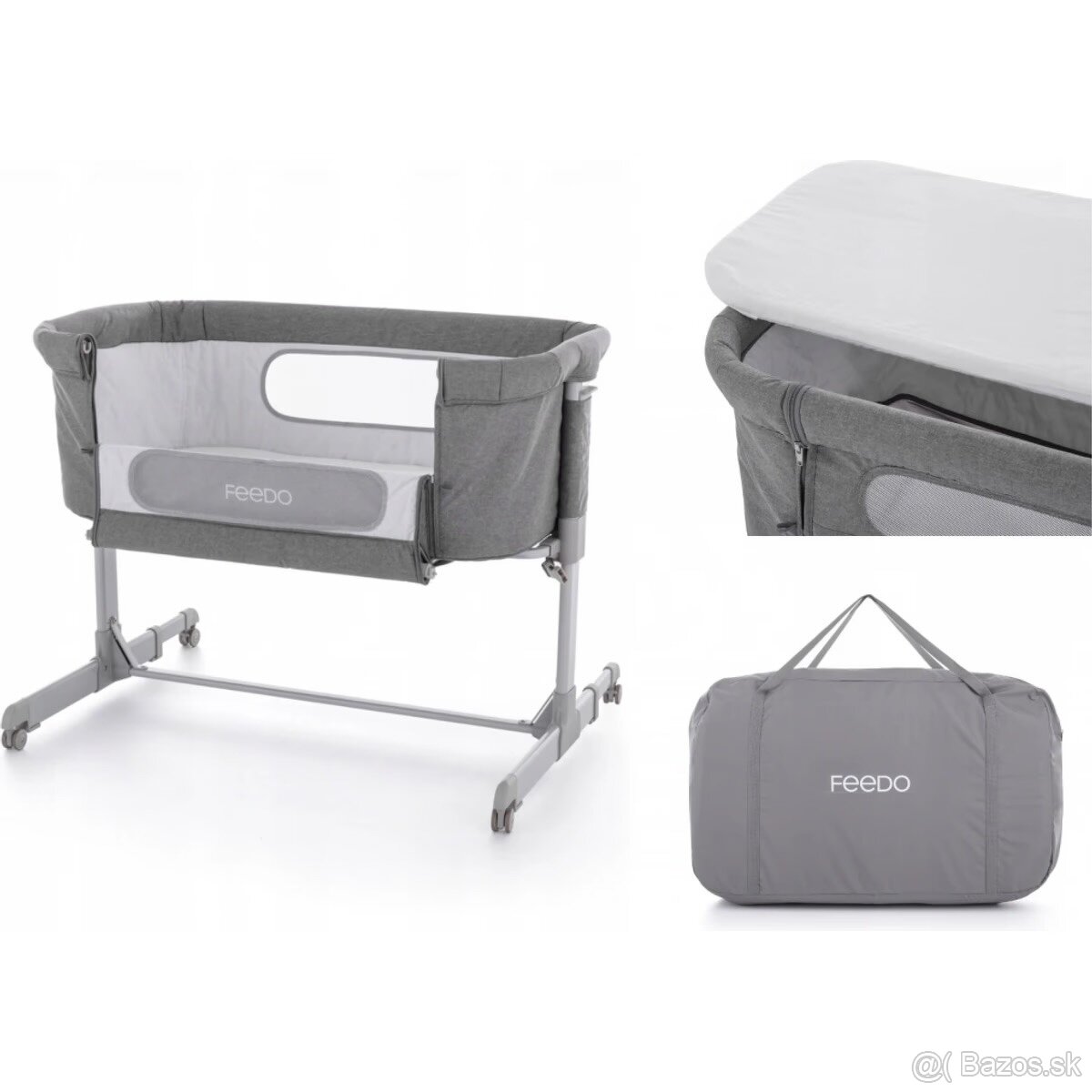 Prenosna detská postel Feedo - 2