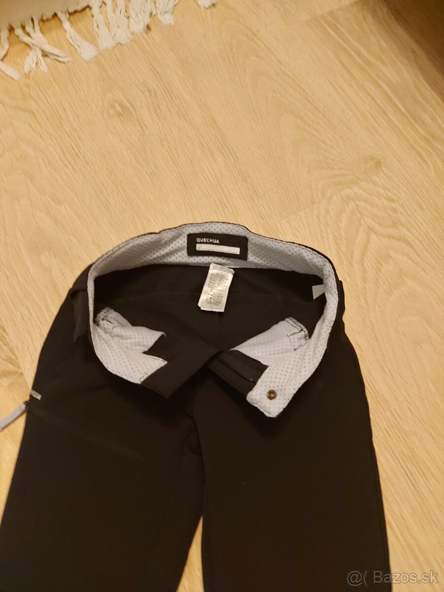 Softšelové teplé dievčenské nohavice - 2