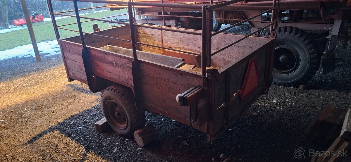 Jednonápravová vlečka - 2