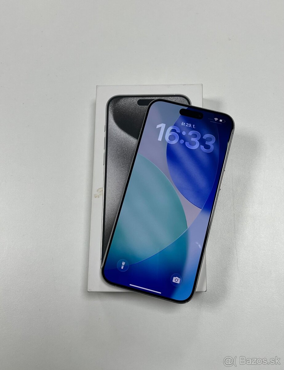 iPhone 15 Pro Max 256GB White Titanium - 2