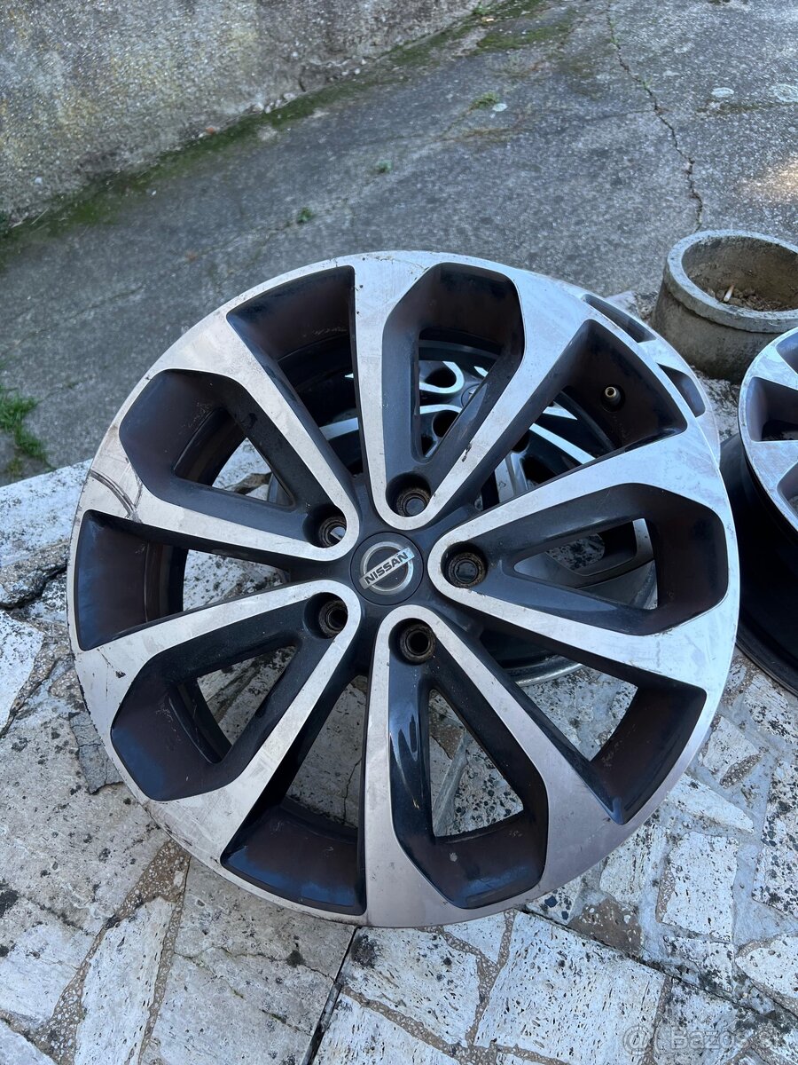 Predám originálne alu disky Nissan 18" - 2