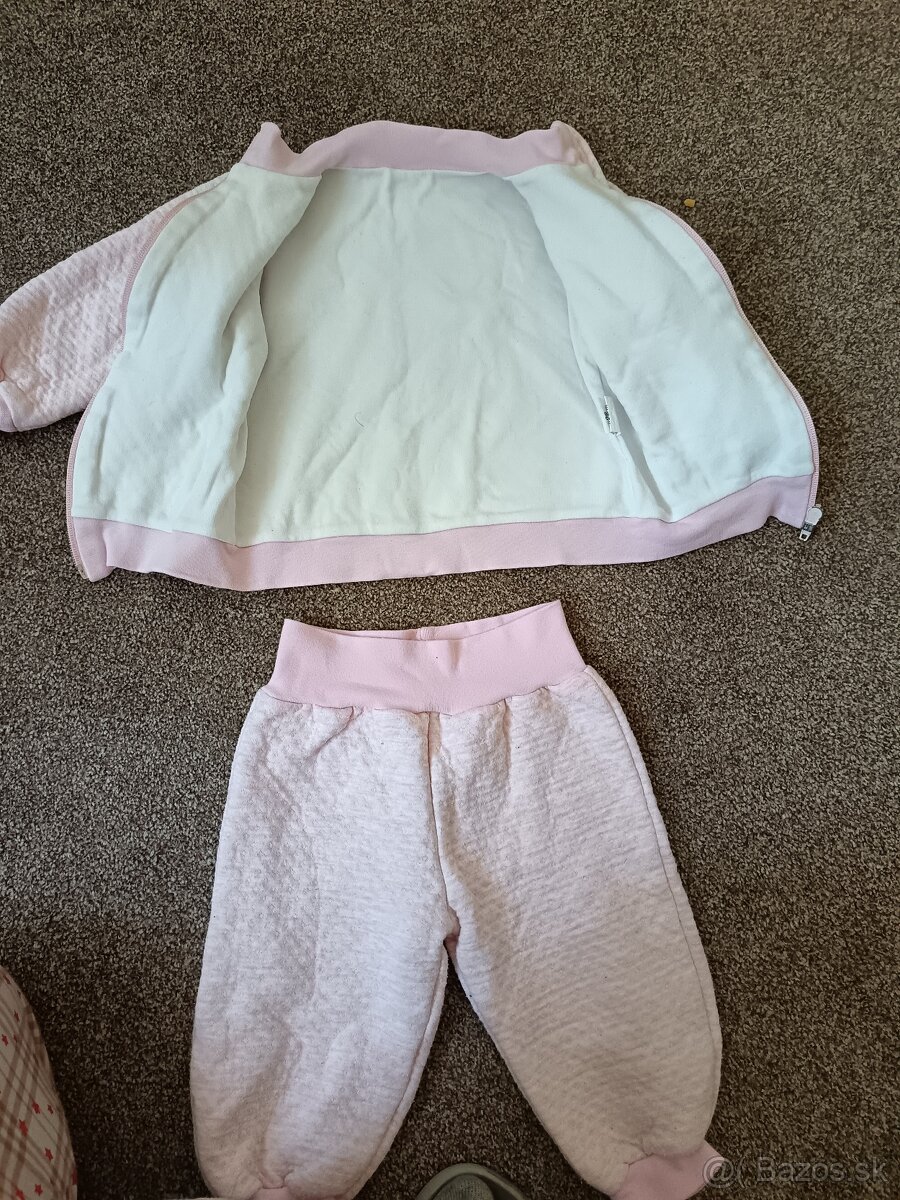 Sveter na zips +nohavice, č 80 - 2