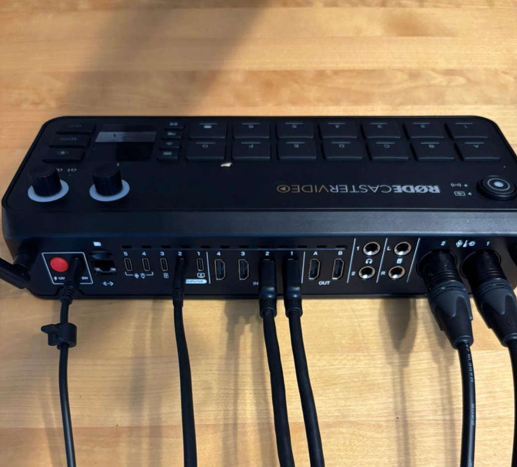 Podcast Rode RODECaster Video - 2