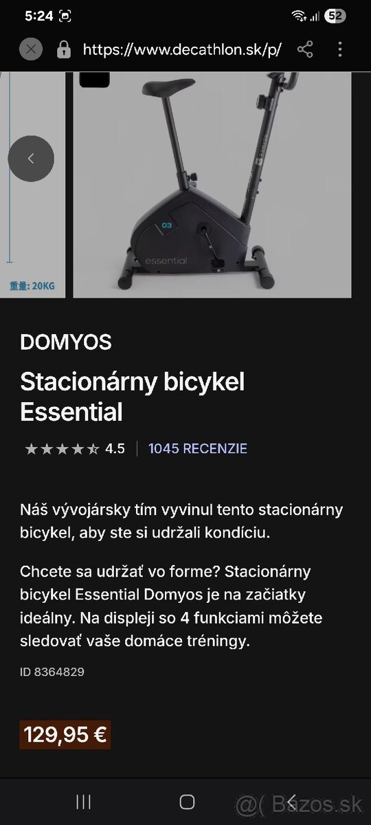 Stacionarny bicykel - 2