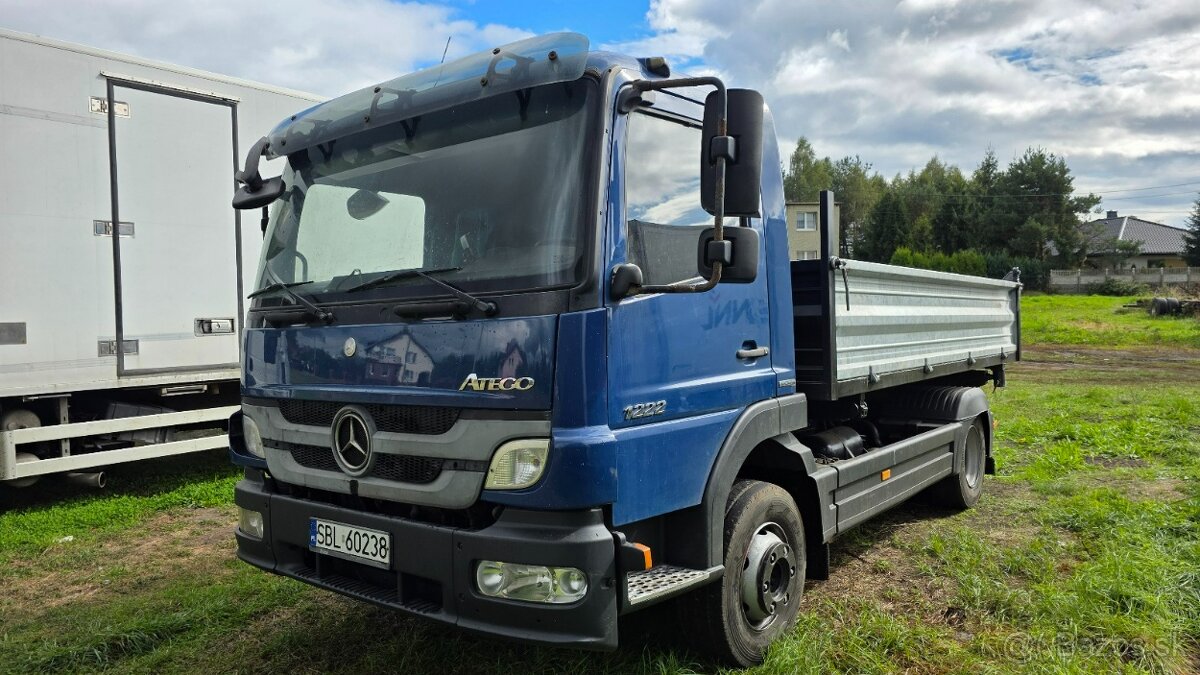 Mercedes Benz Atego 1222 Sklápěč Kiper ve velmi dobrém stavu - 2