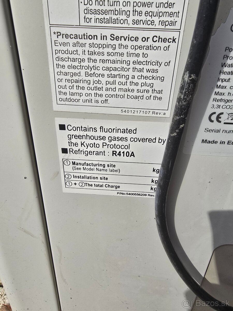 Teplné čerpadlo. - 2