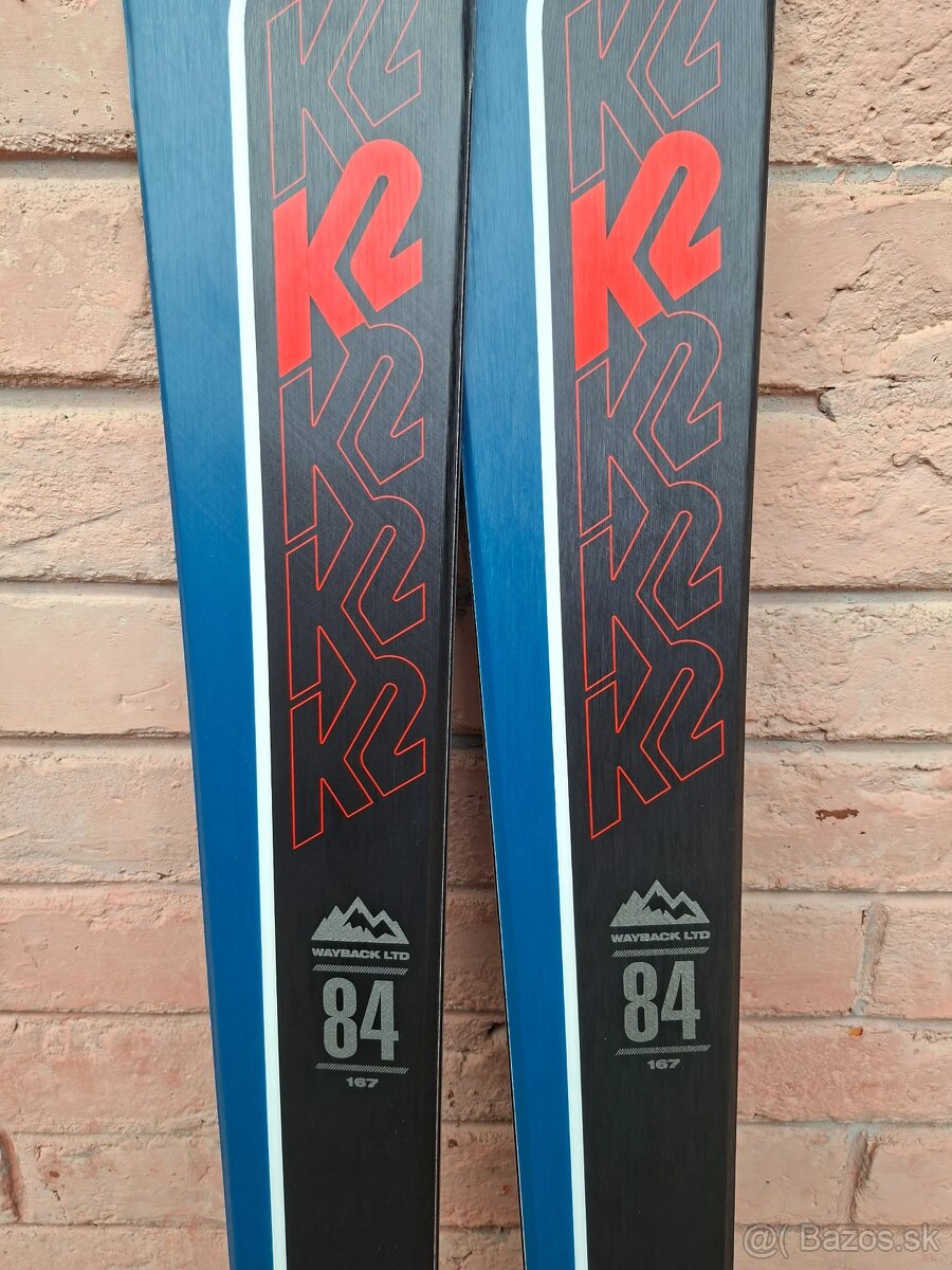 Nový skialp set lyže K2 Wayback 84 + Fischer Classic ST - 2