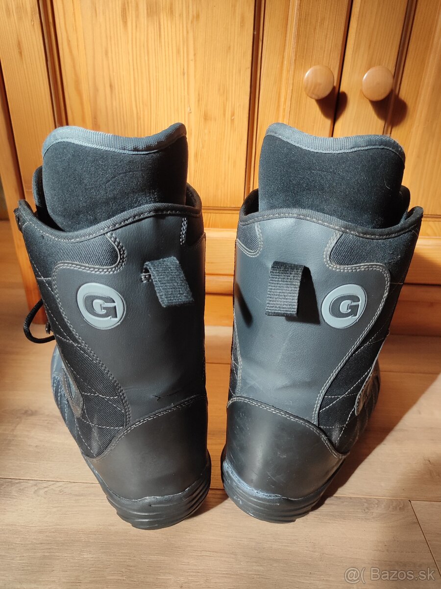 Snowboardové topánky GNU, veľkosť 40,5. - 2