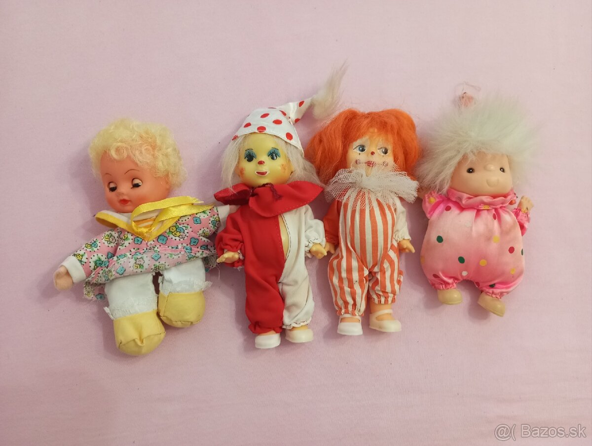 Retro bábiky 4ks - 2