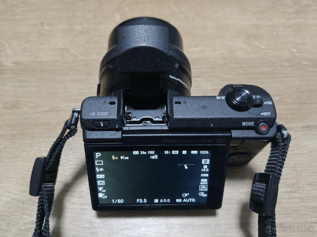 Sony A5100 s objektívom 16-50mm OSS PZ - 2
