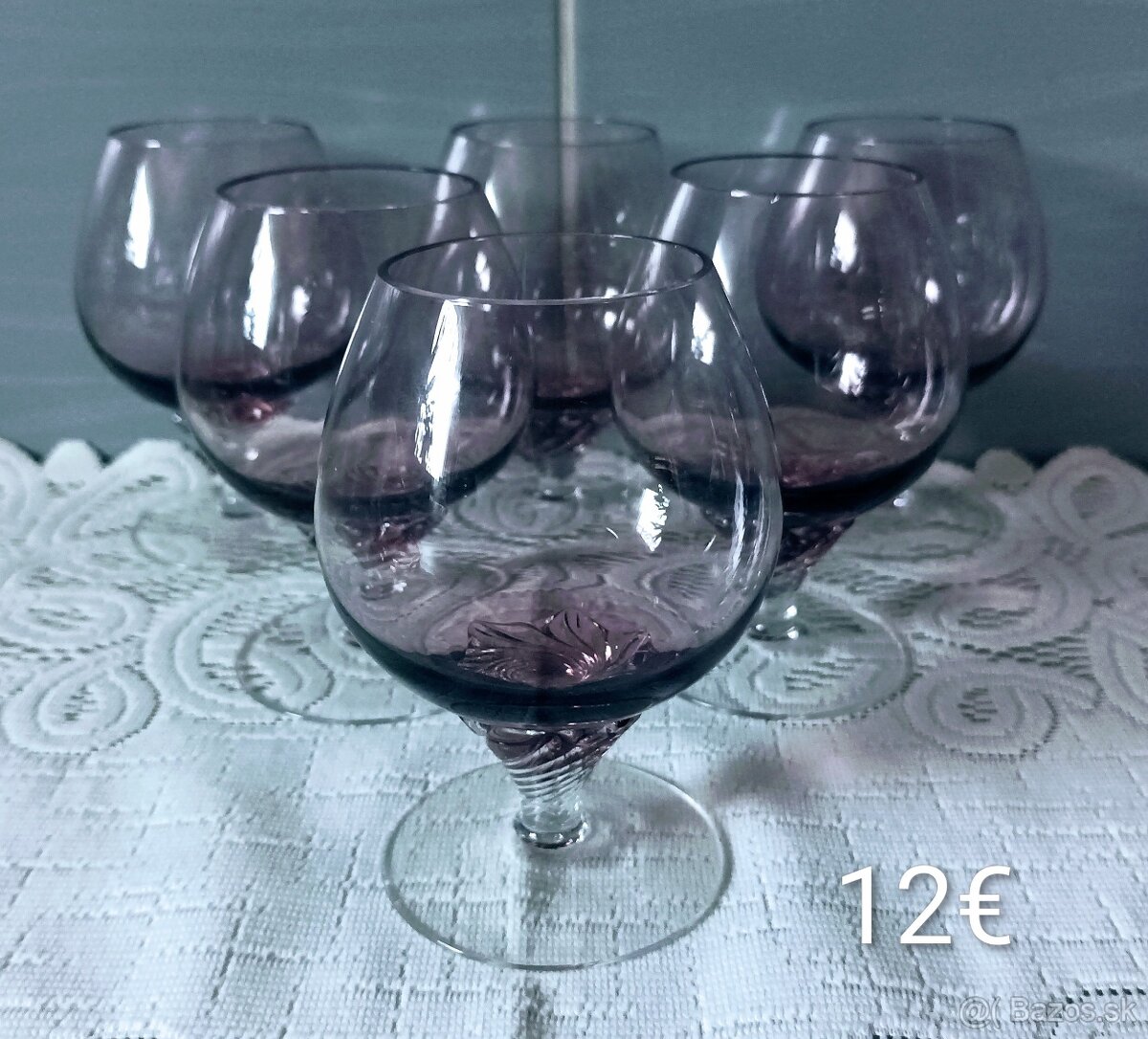 Poháre sklo - mix - 2