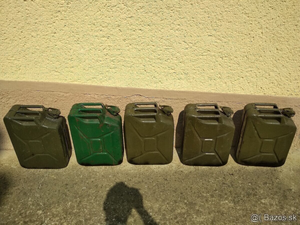 Plechový Kanister 20L - 2