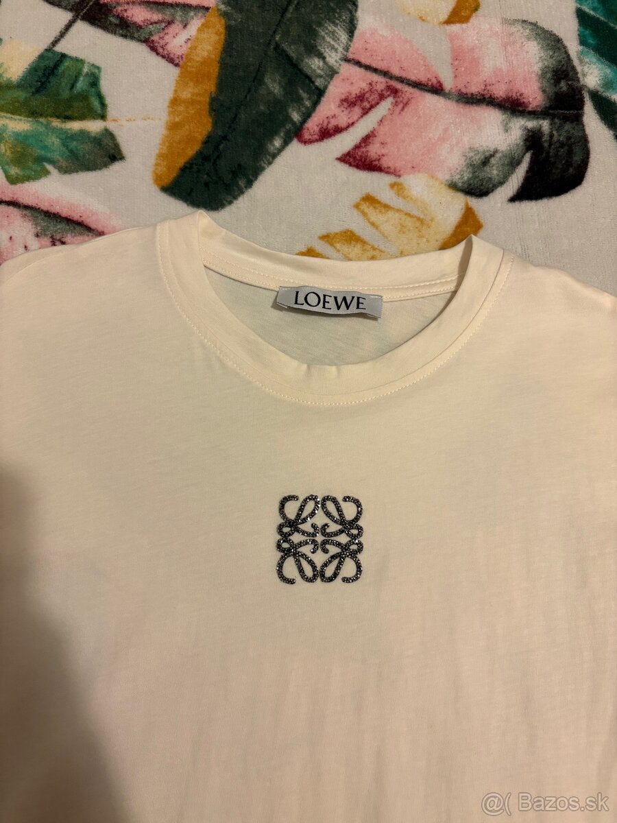 Loewe tričko - smotanová farba (LOE1) - 2