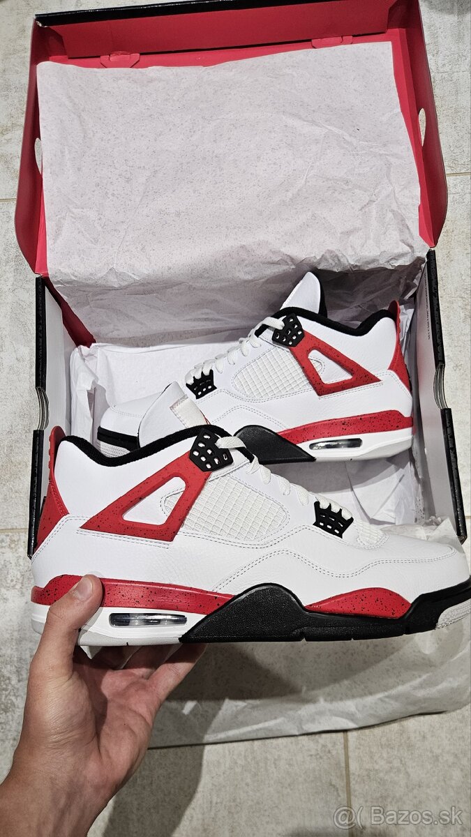 Jordan 4 red cement - 2