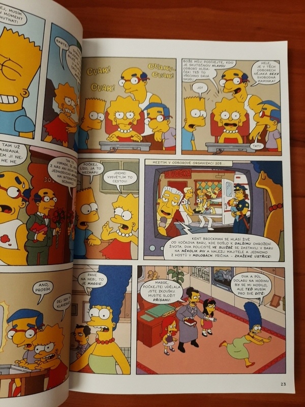 Komiks Simpsonovi k popukání - 2