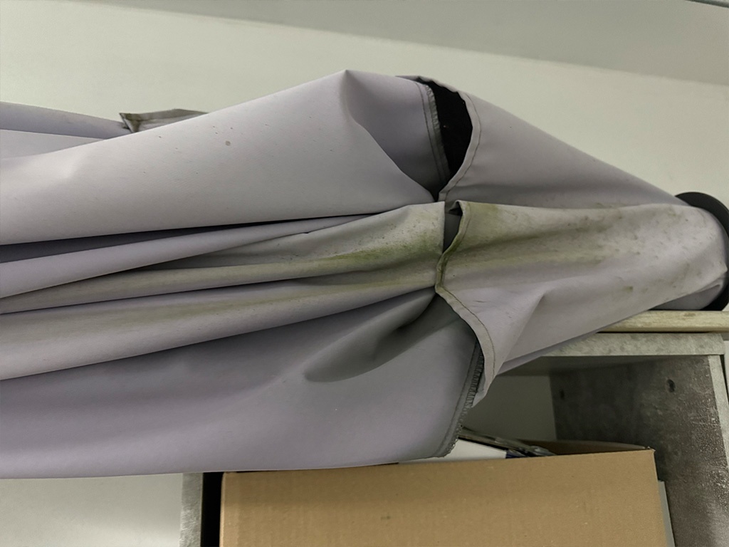 Záhradný slnečník 4x3m Antracit - 2