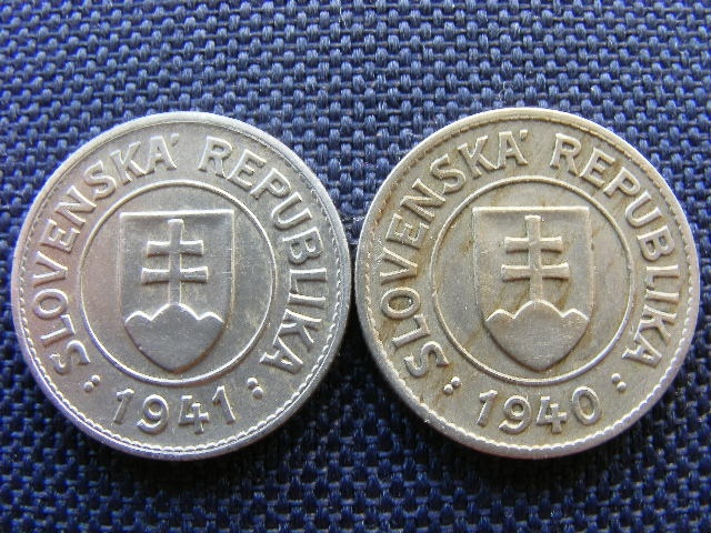 dve staré slovenské koruny - 2