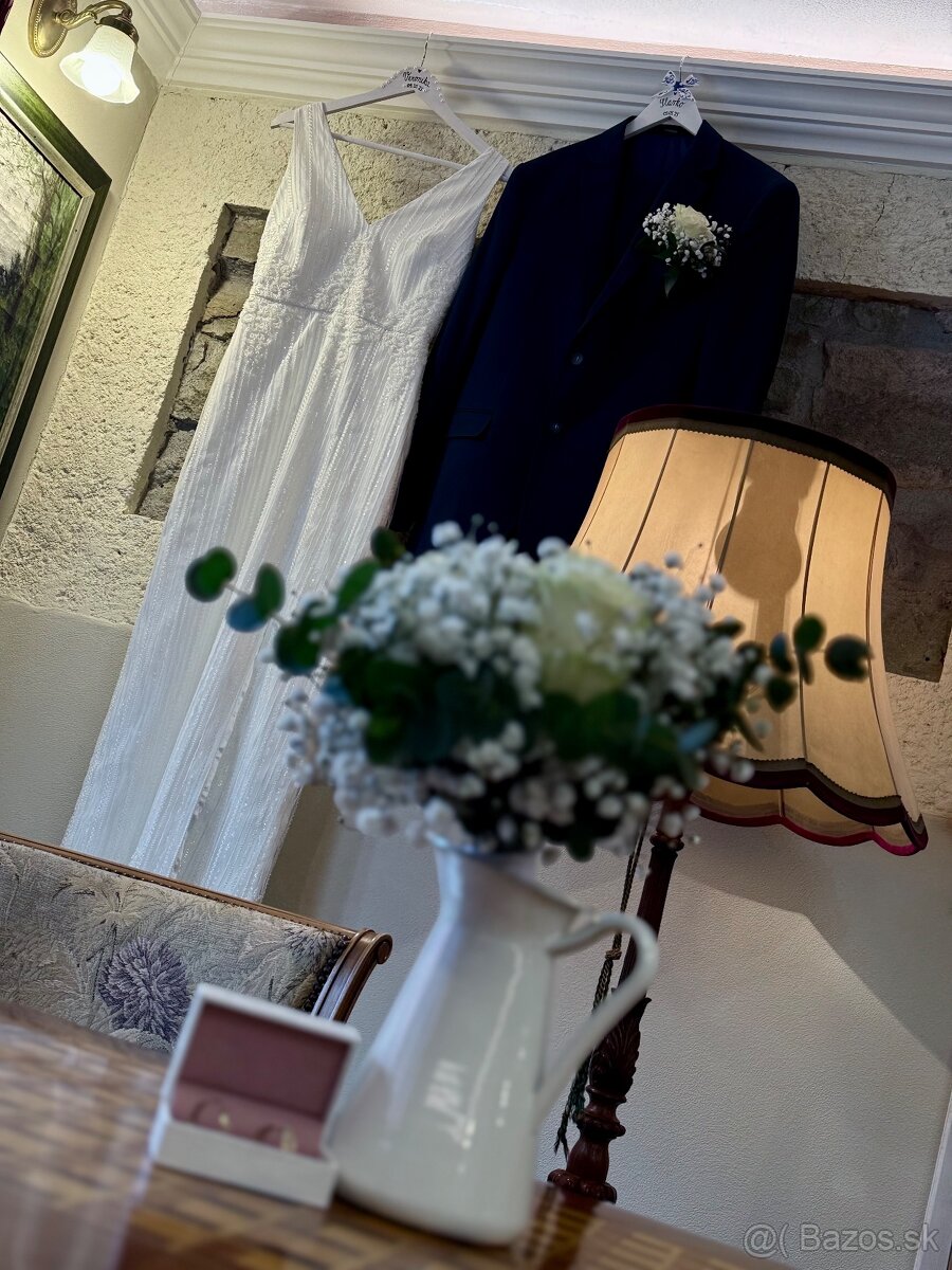 Luxusné svadobné šaty - 2