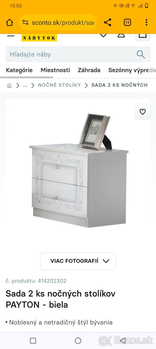 Nočné stolíky - 2