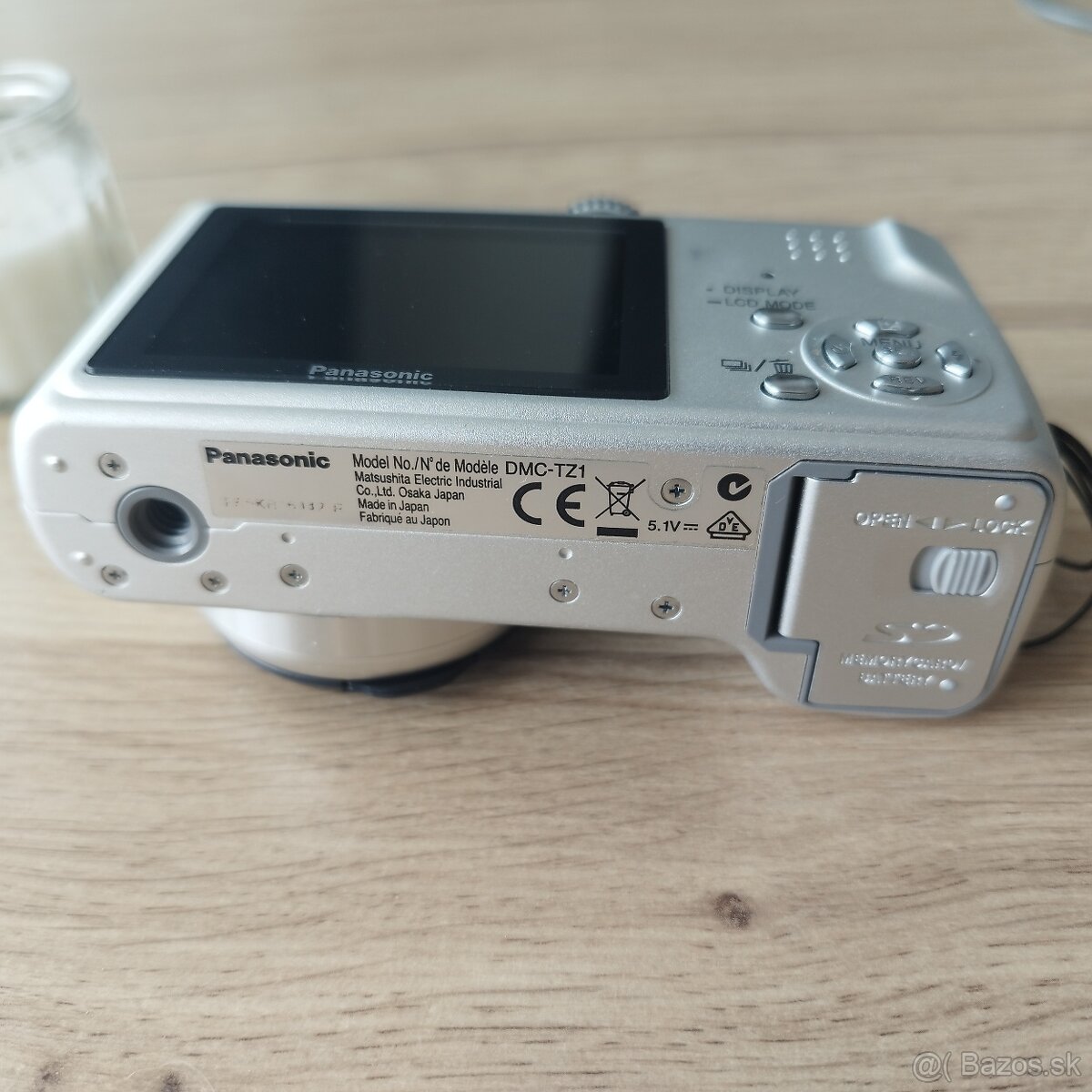 Panasonic DMC-TZ1 Lumix, strieborny - 2
