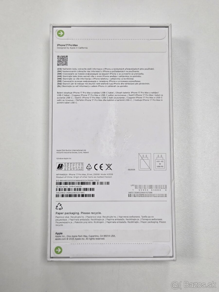 iPhone 17 Pro Max 256GB - 2