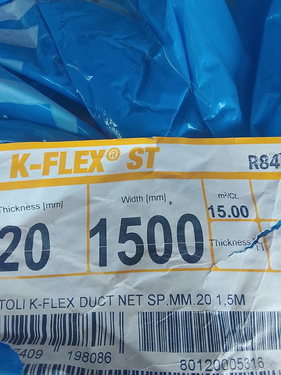 K flex /kflex samolepiaca pena. - 2