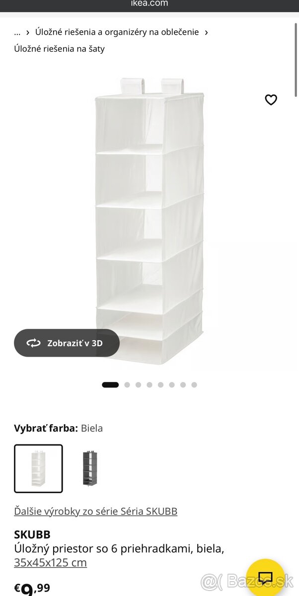Ikea SKUBB Úložný priestor - 2