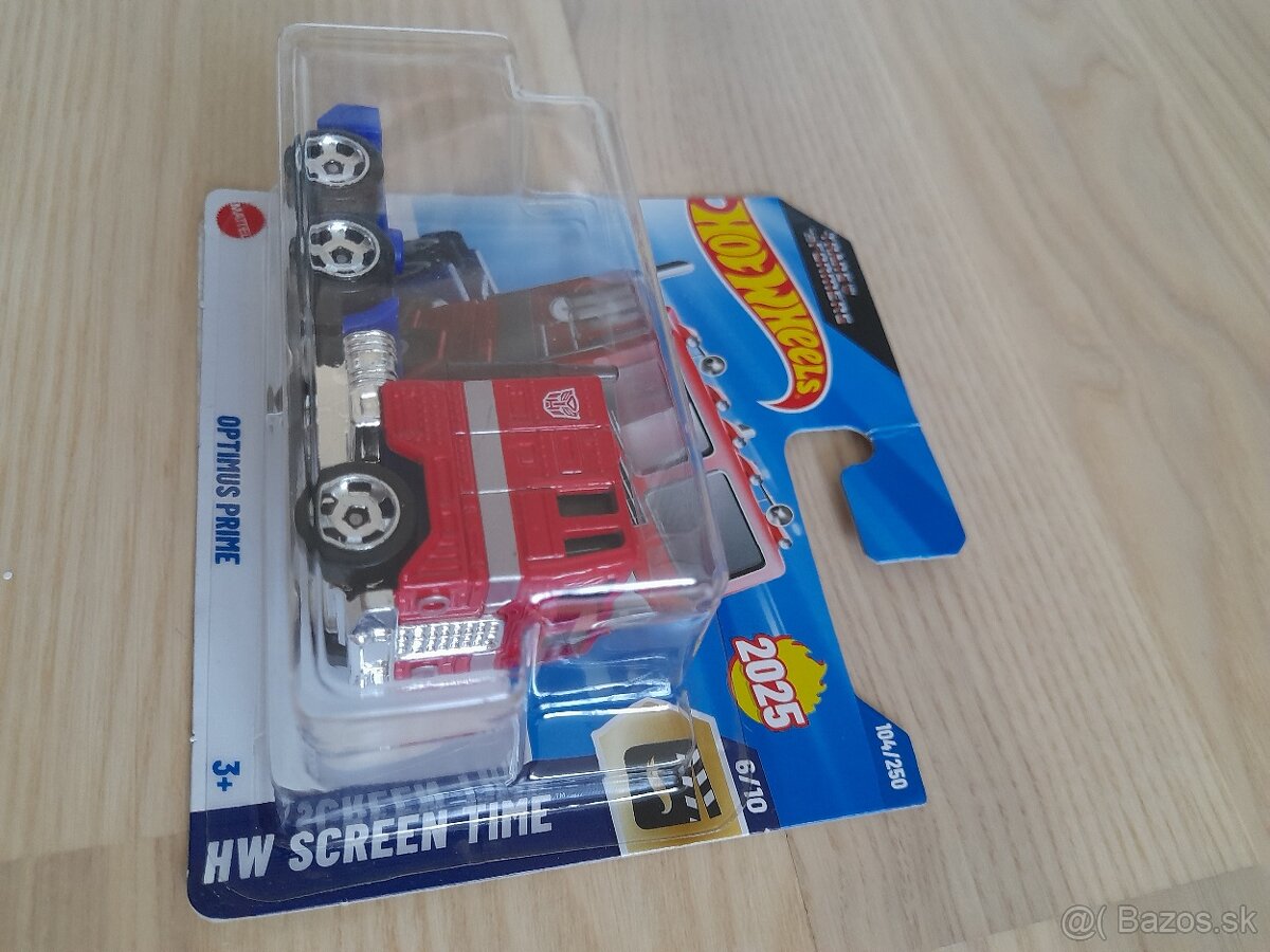 Hot wheels Optimus Prime Transformers - ťahač aj kamión - 2