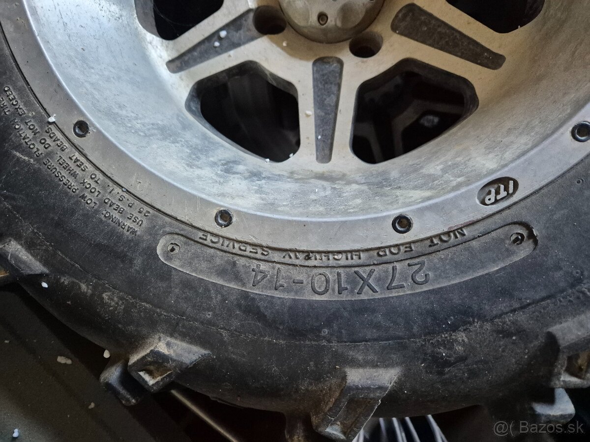 Predám hlinikové disky + pneu - 2